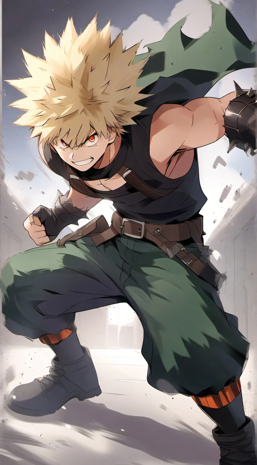 ai character: Bakugo background