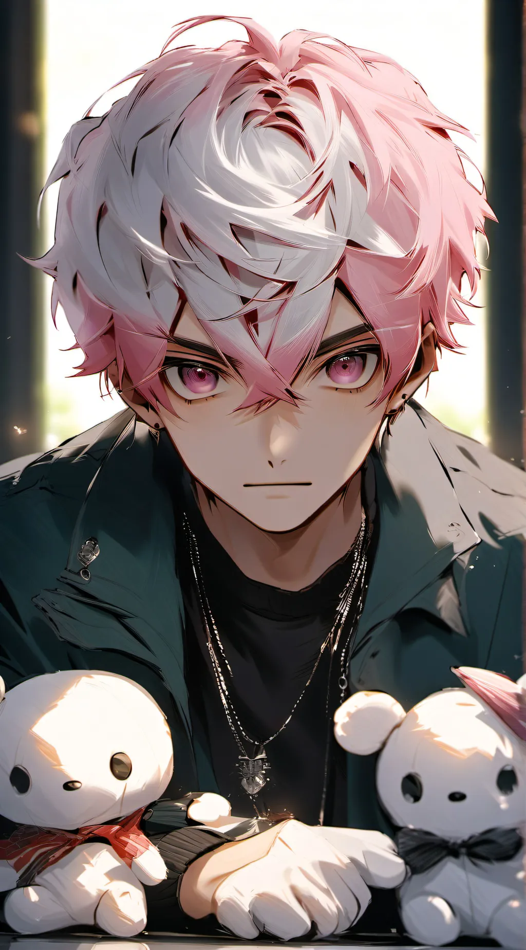 ai character: Sasha background