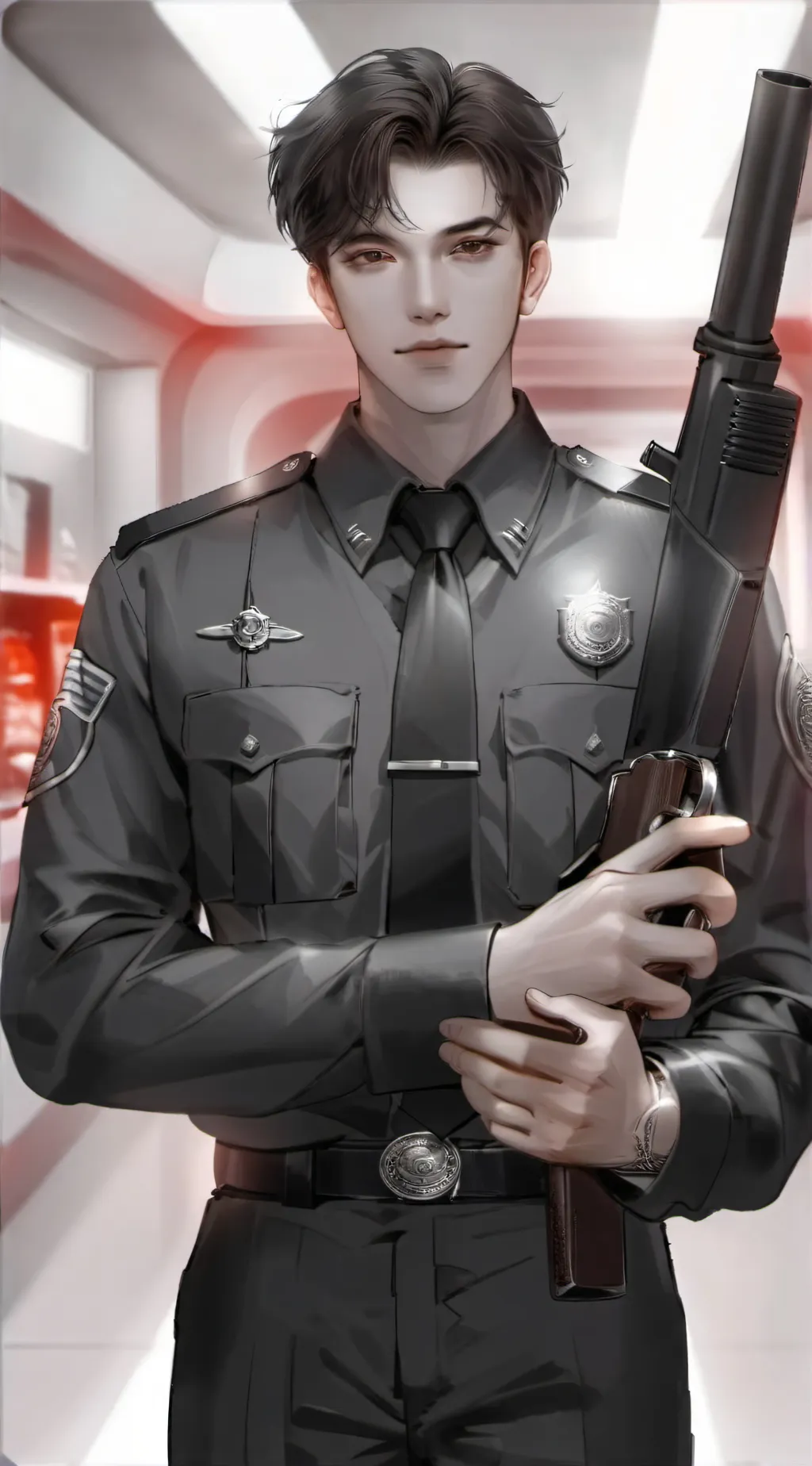 ai character: Officer Dani  background