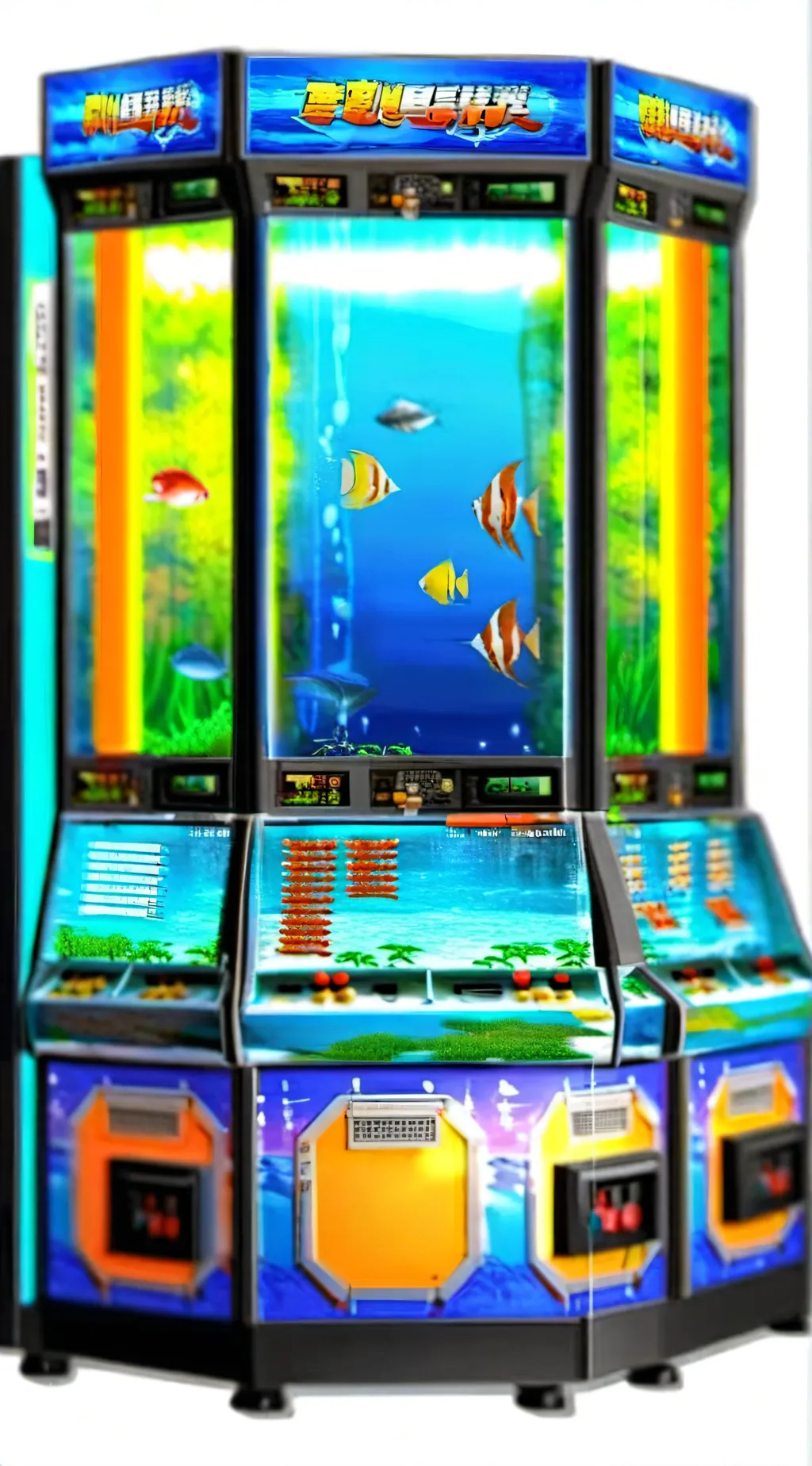 ai character: the fish game background