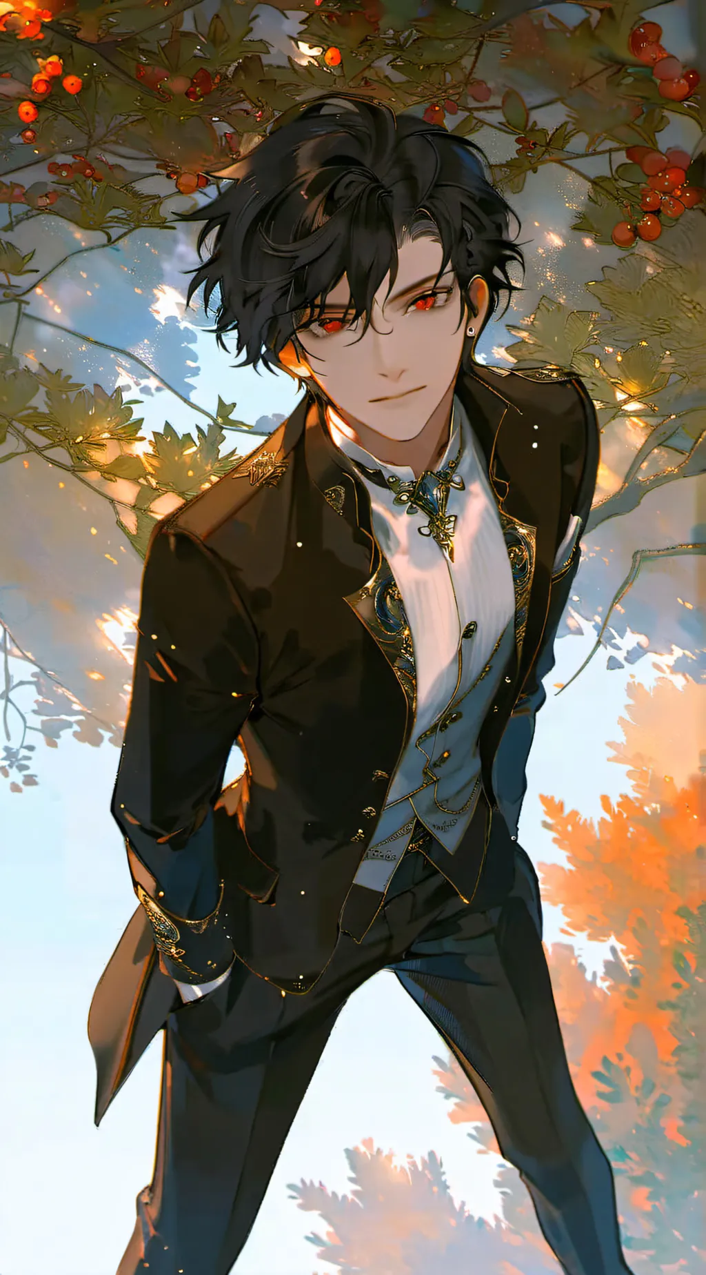 ai character: Nickholas  background