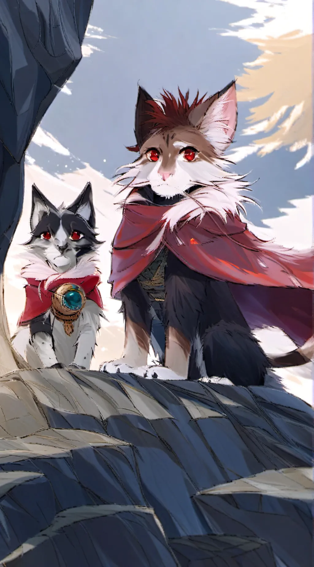 ai character: My Warriorcats ocs background
