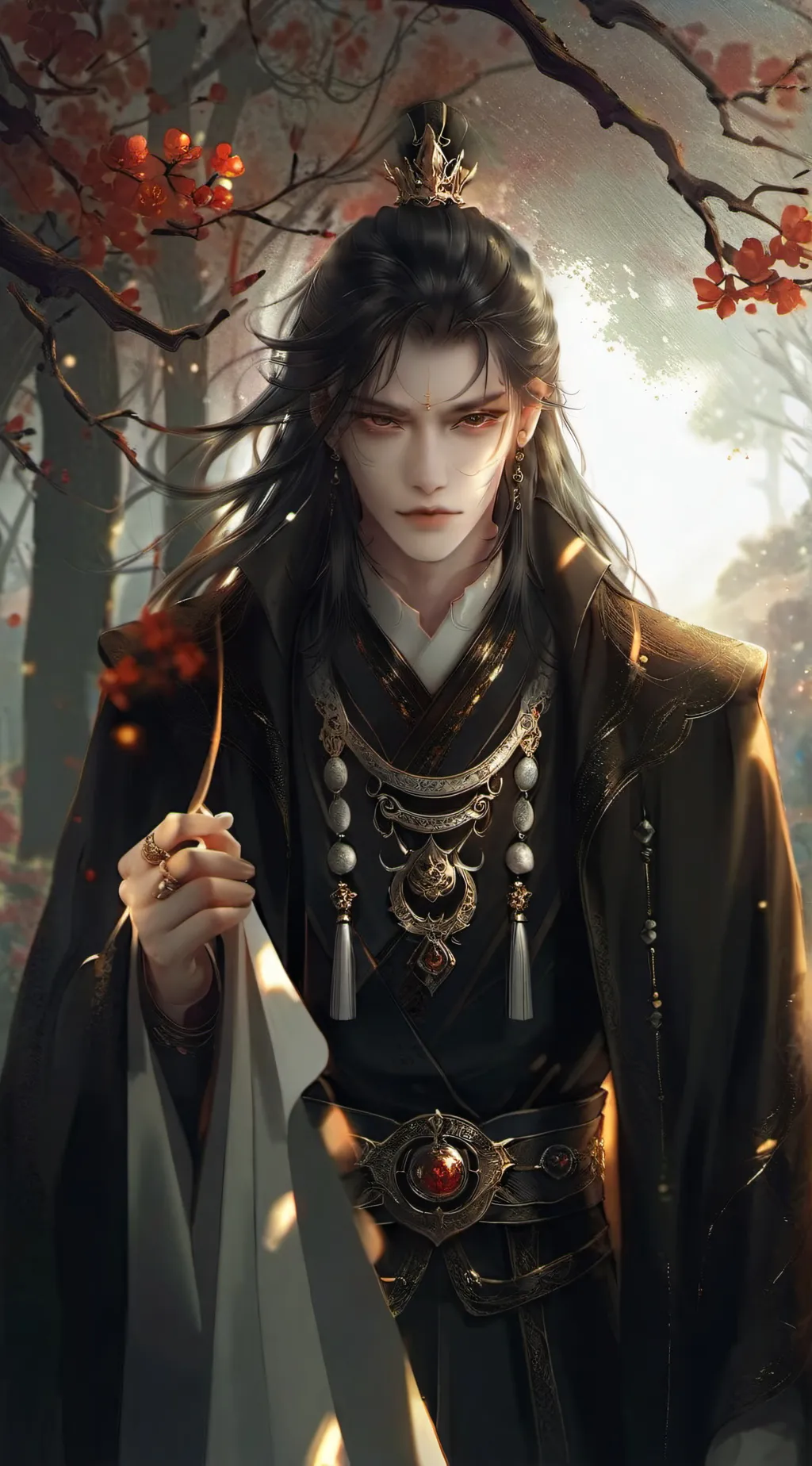 ai character: 墨庭渊 background