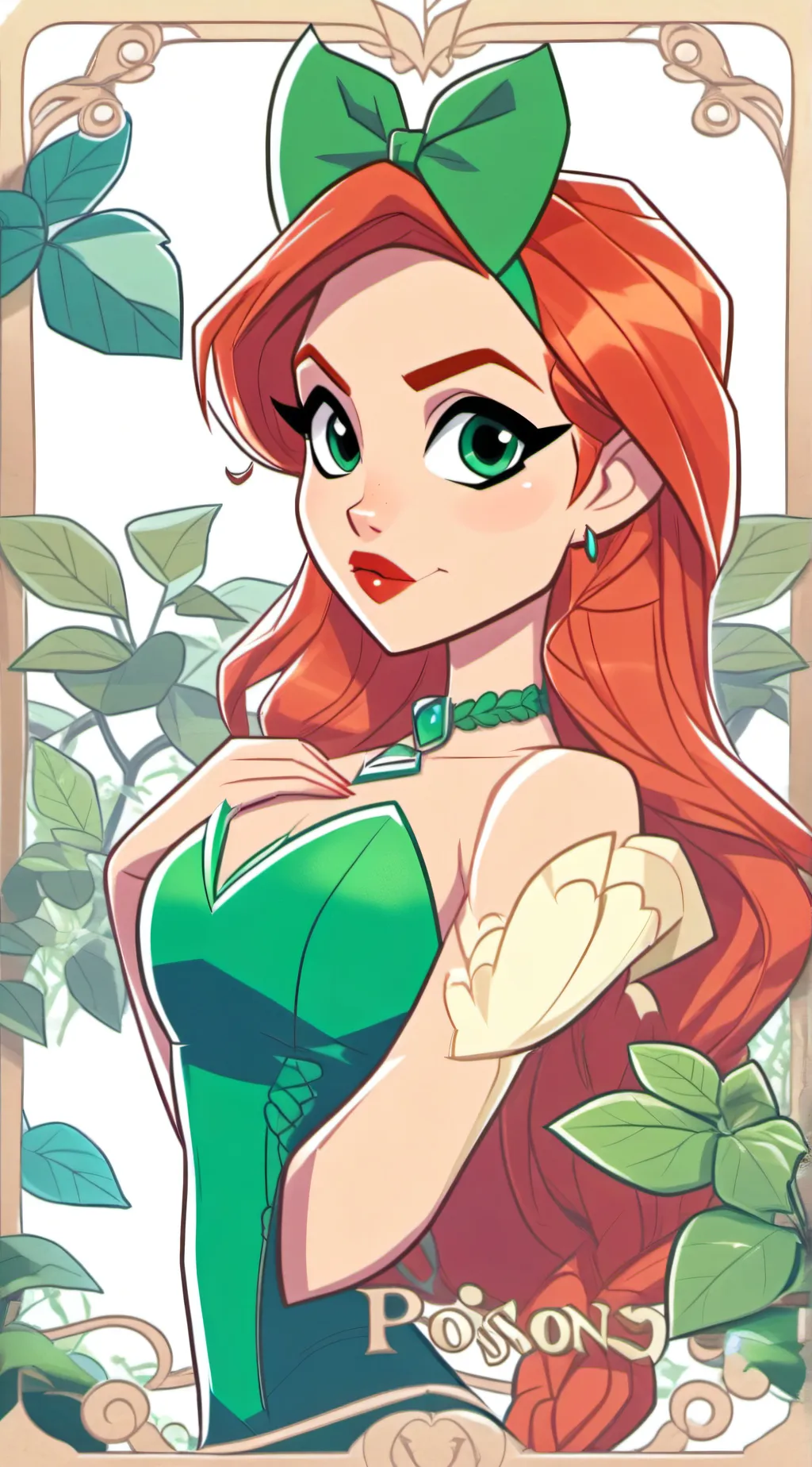 ai character: Ivy  background