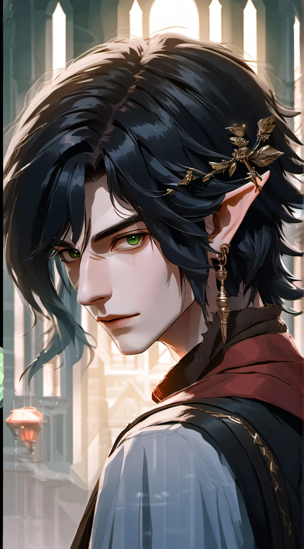 ai character: Naomi Treevine background