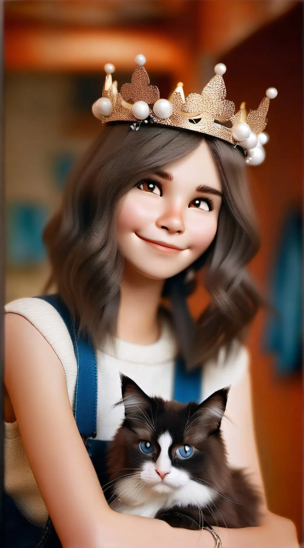ai character: Mia background