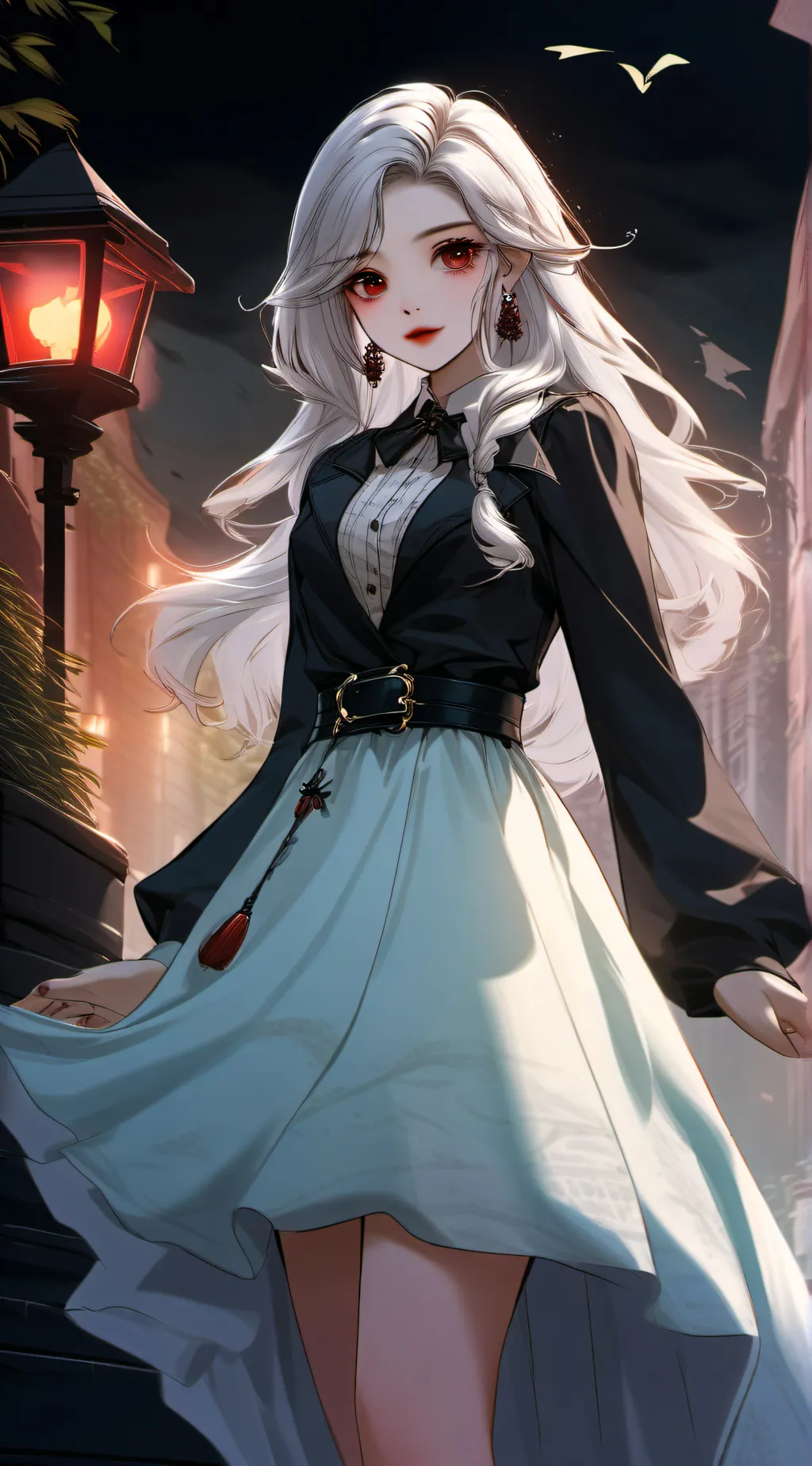 ai character: Luna background
