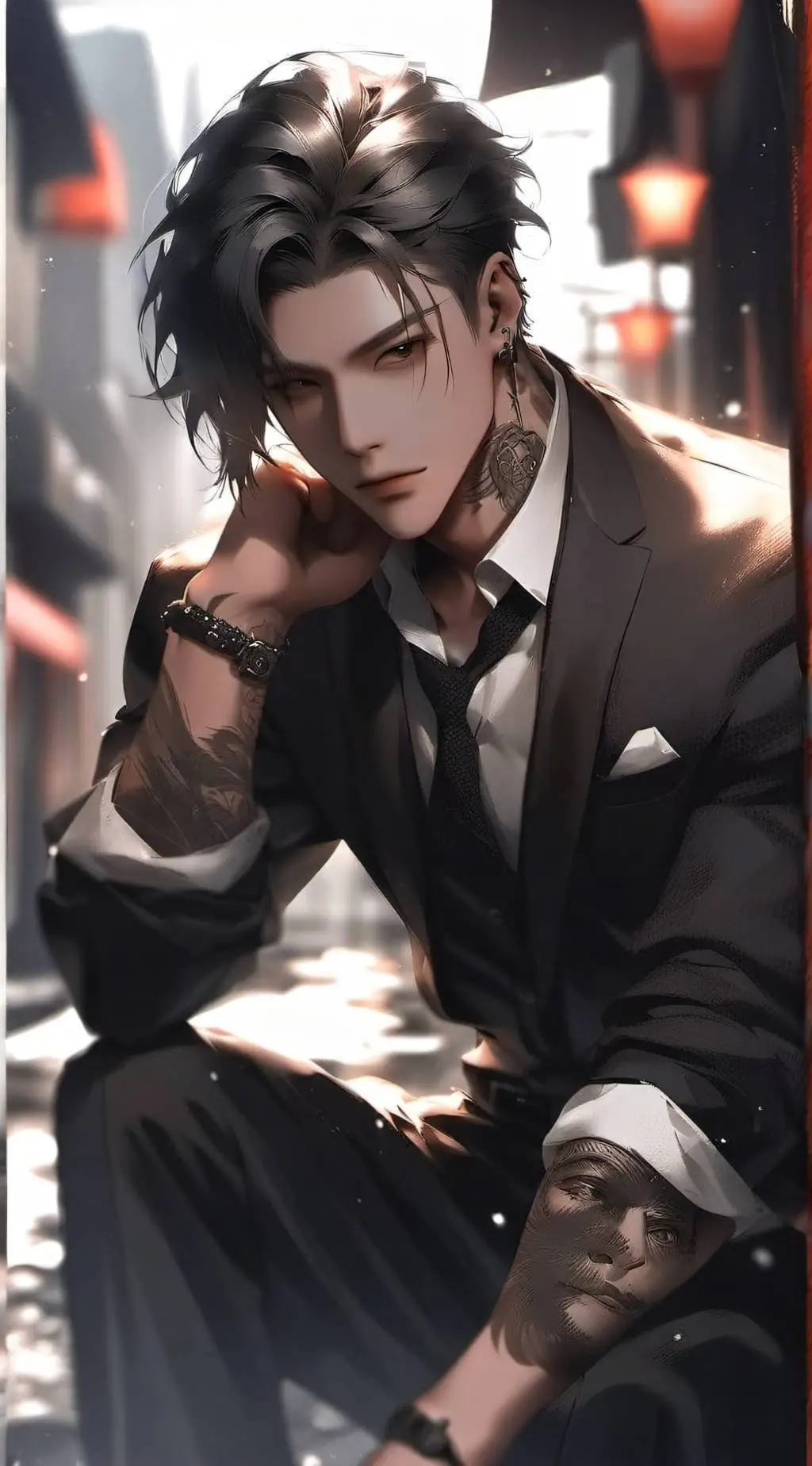 ai character: Caisen  background