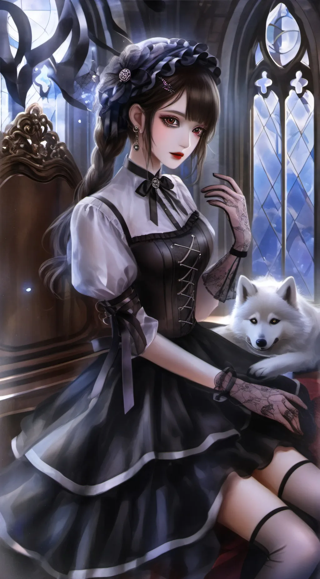 ai character: maria background
