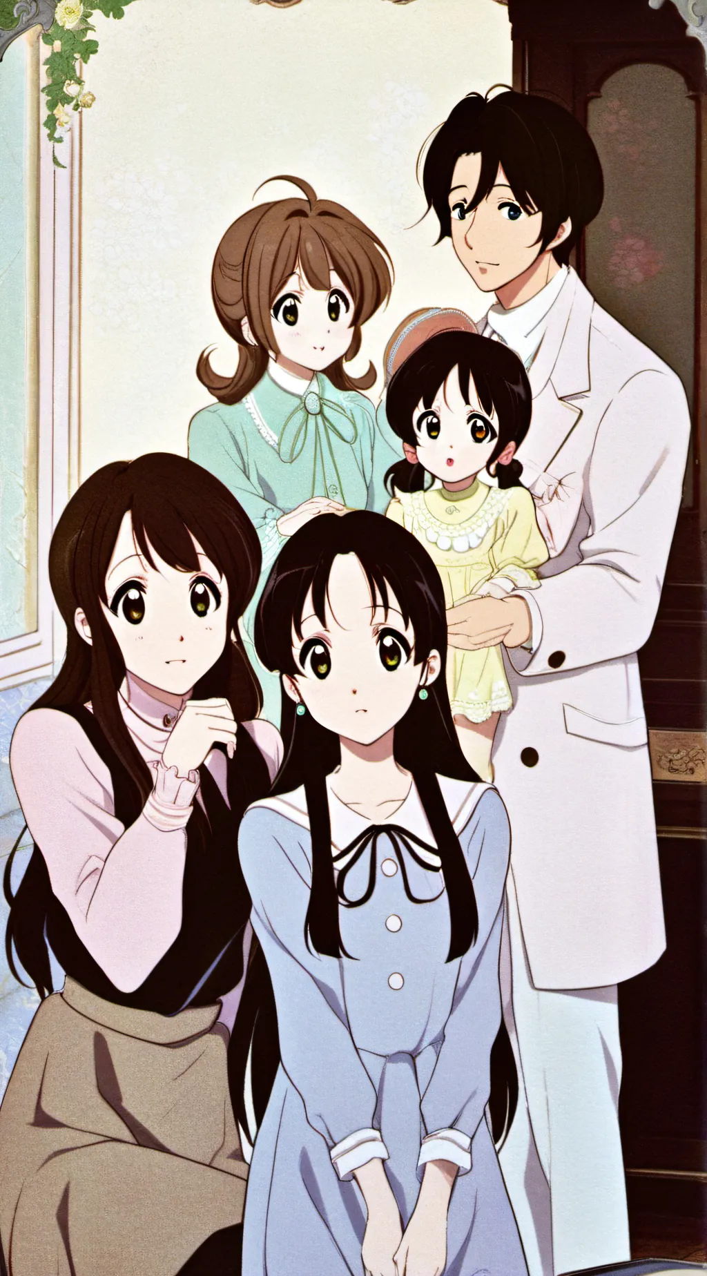 ai character: The Truman family  background