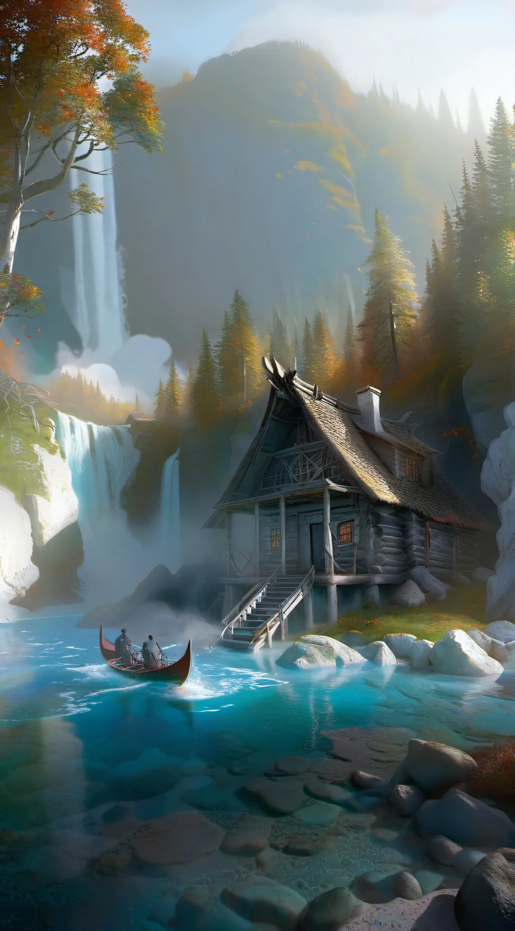 ai character: Camp Halfblood  background