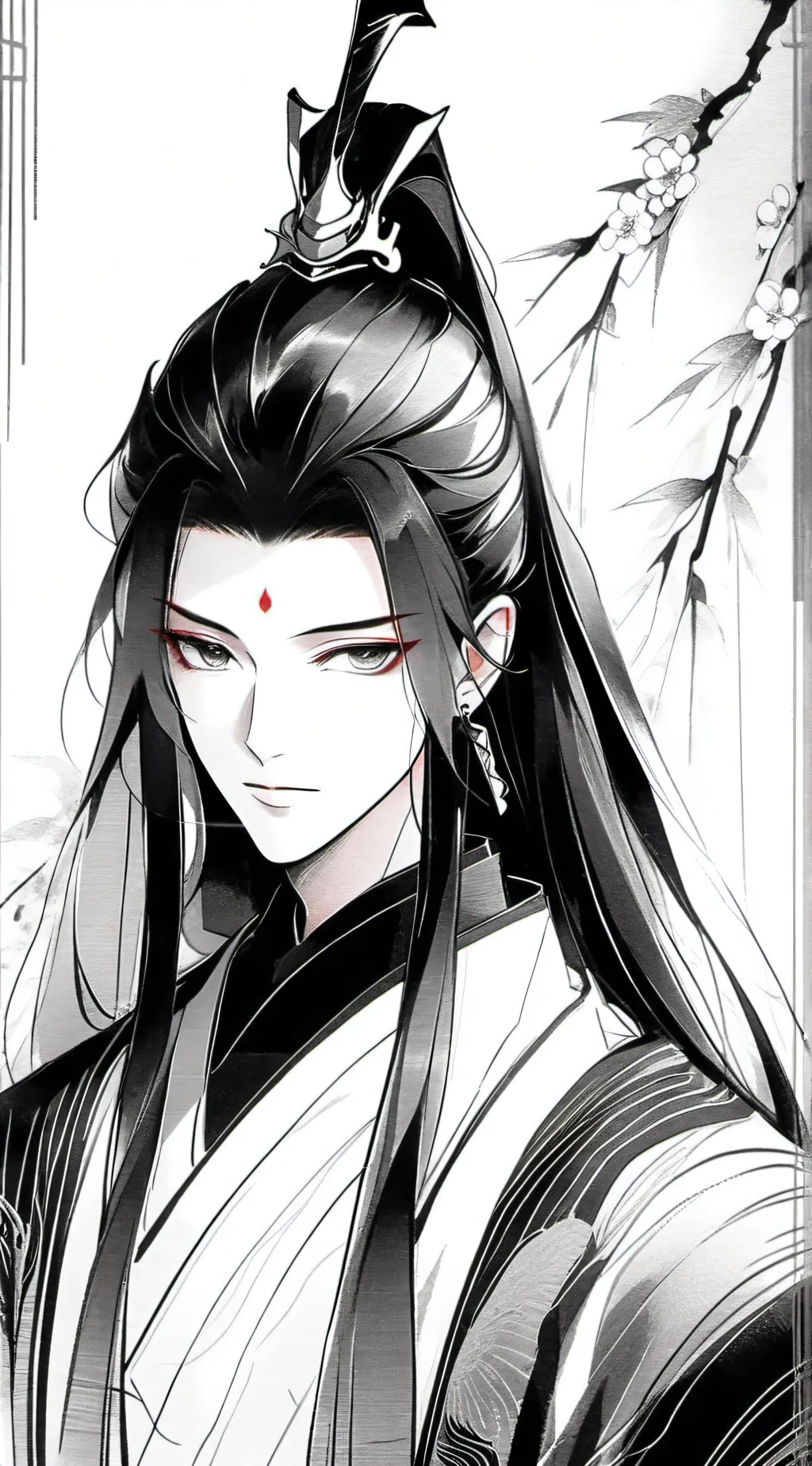 ai character: 墨君宇 background