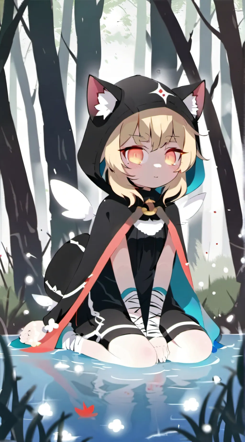 ai character: Bunny background