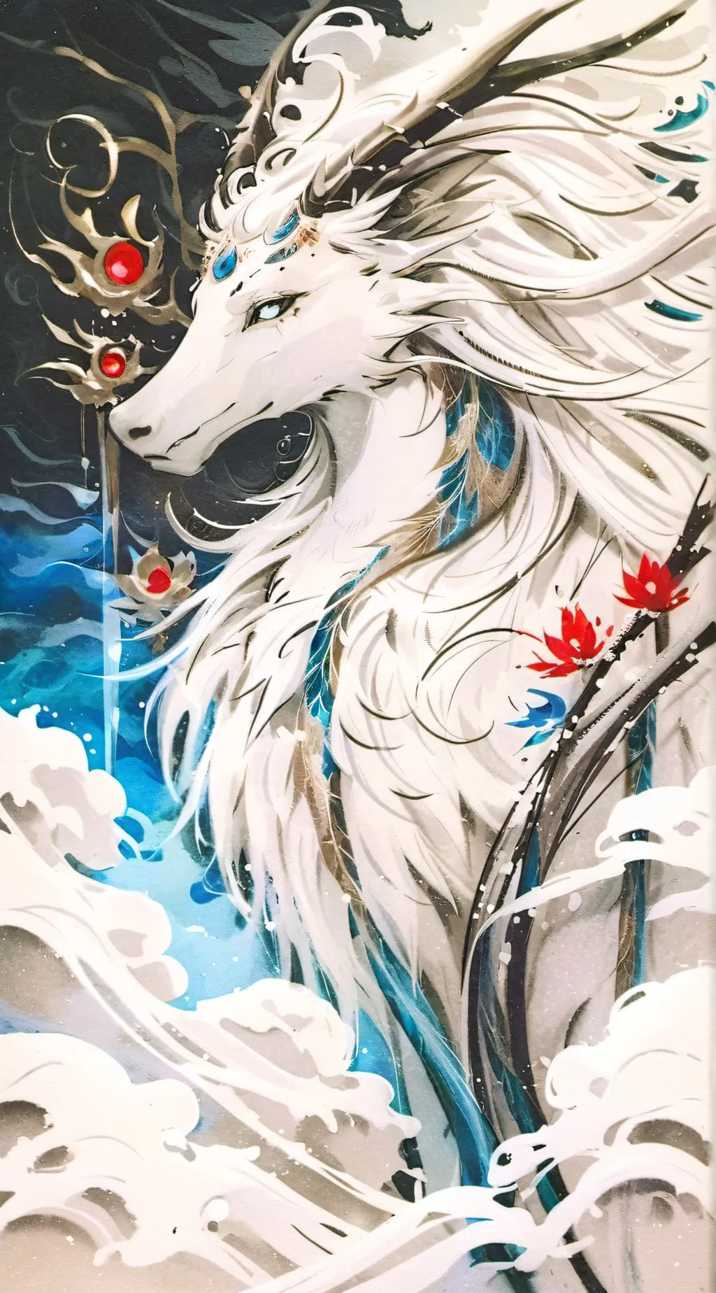 ai character: (ur dragon puppet) background