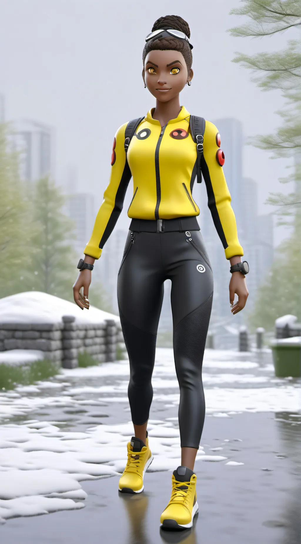 ai character: nora background