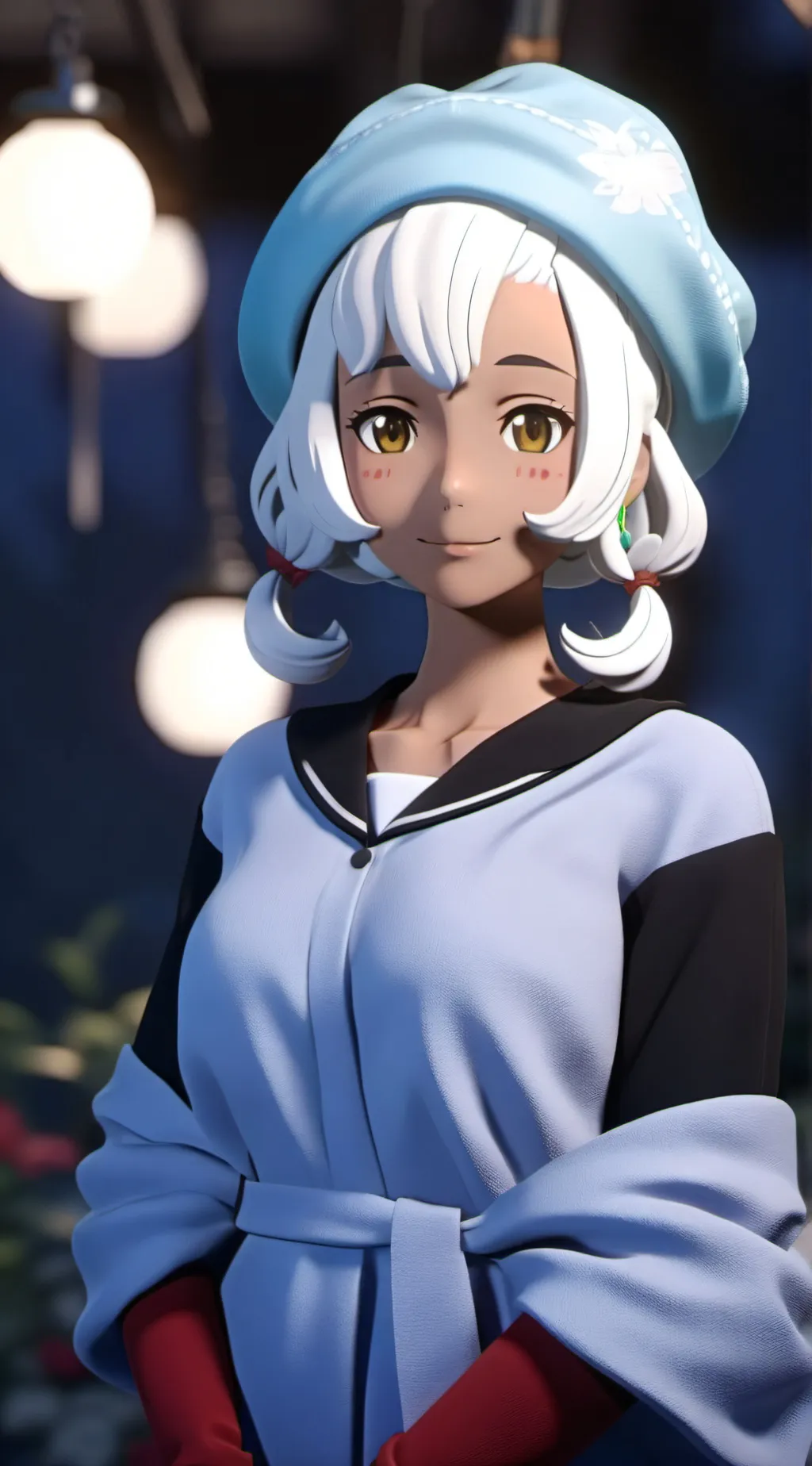 ai character: professor burnet  background