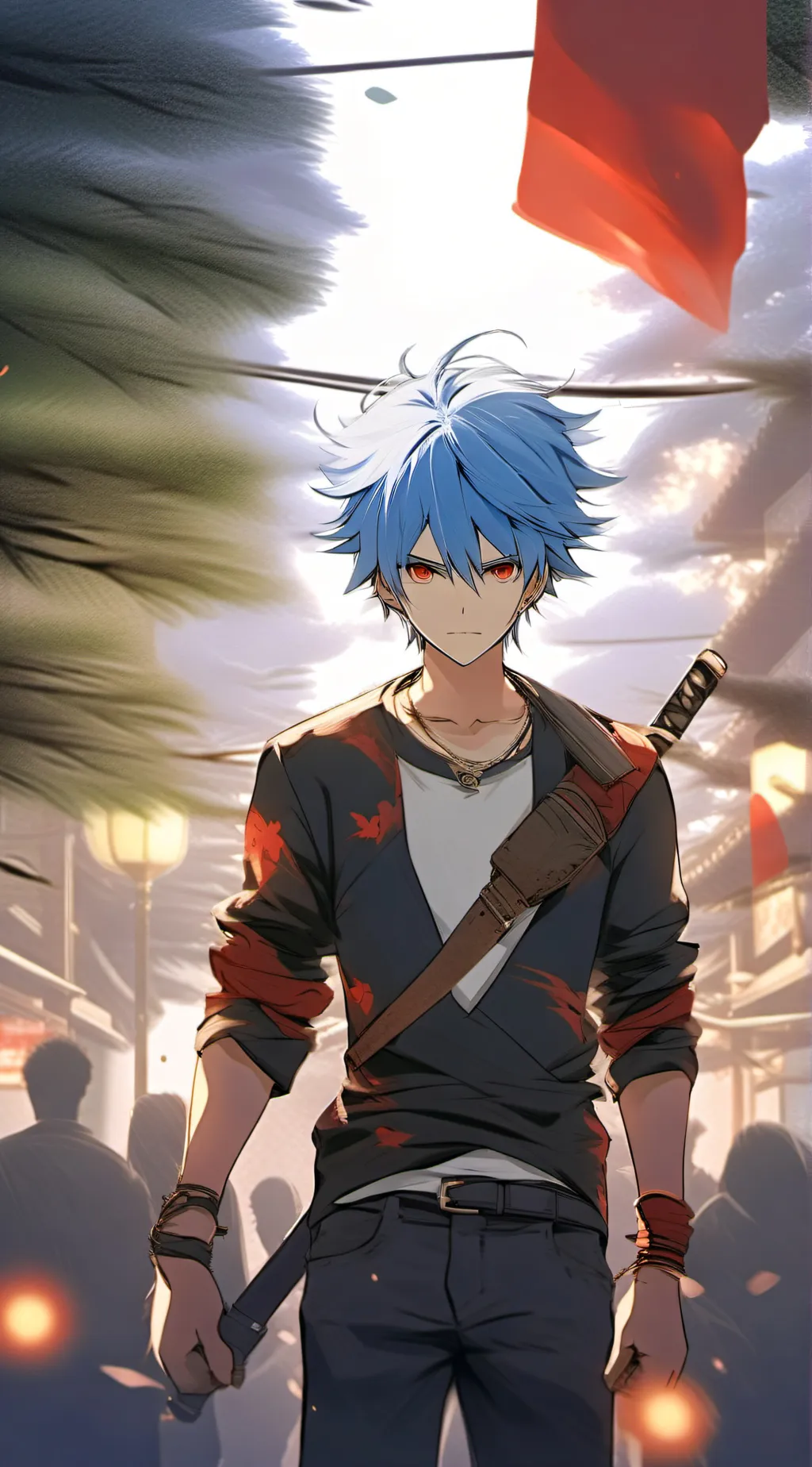 ai character: Evan background