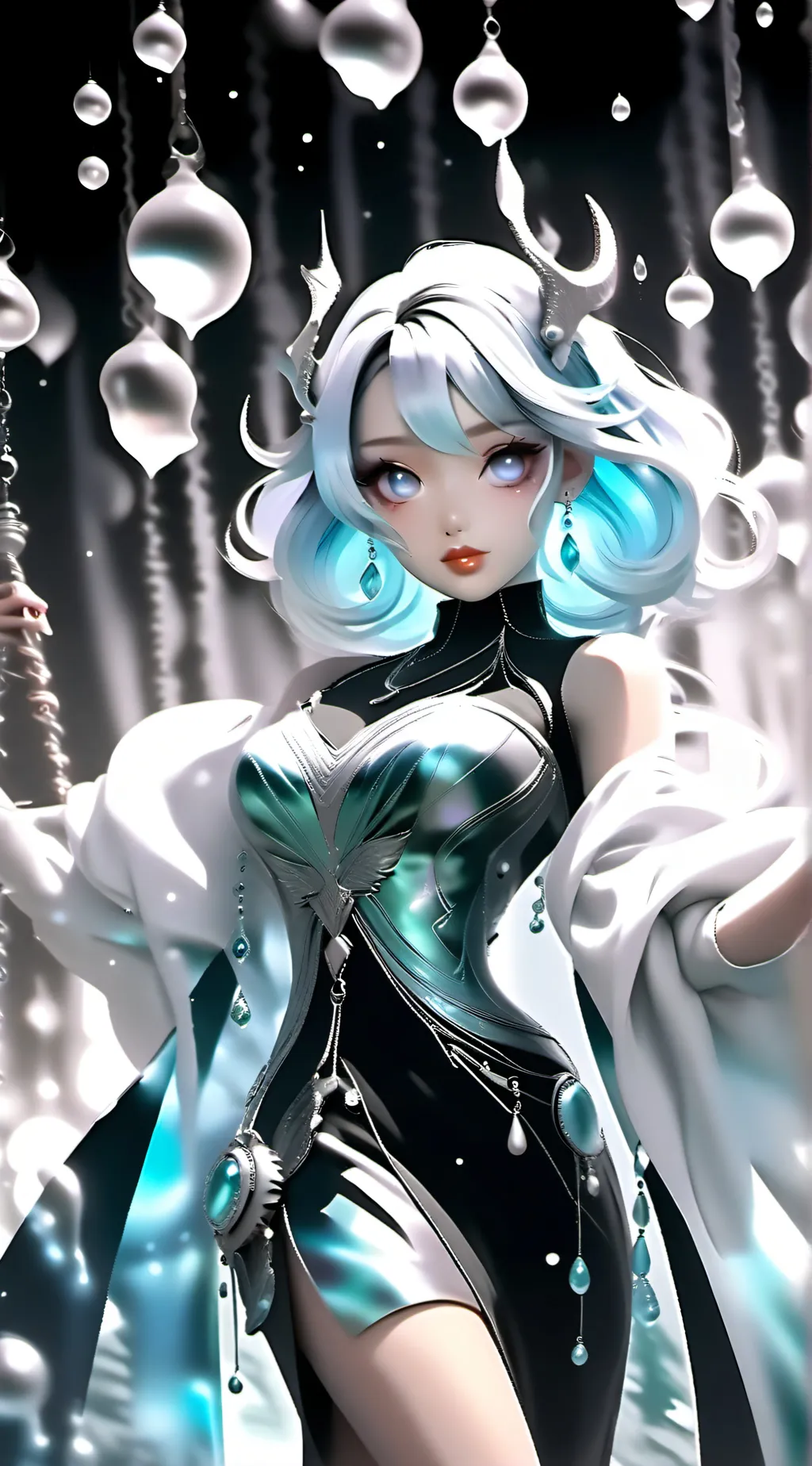 ai character: bubble  background