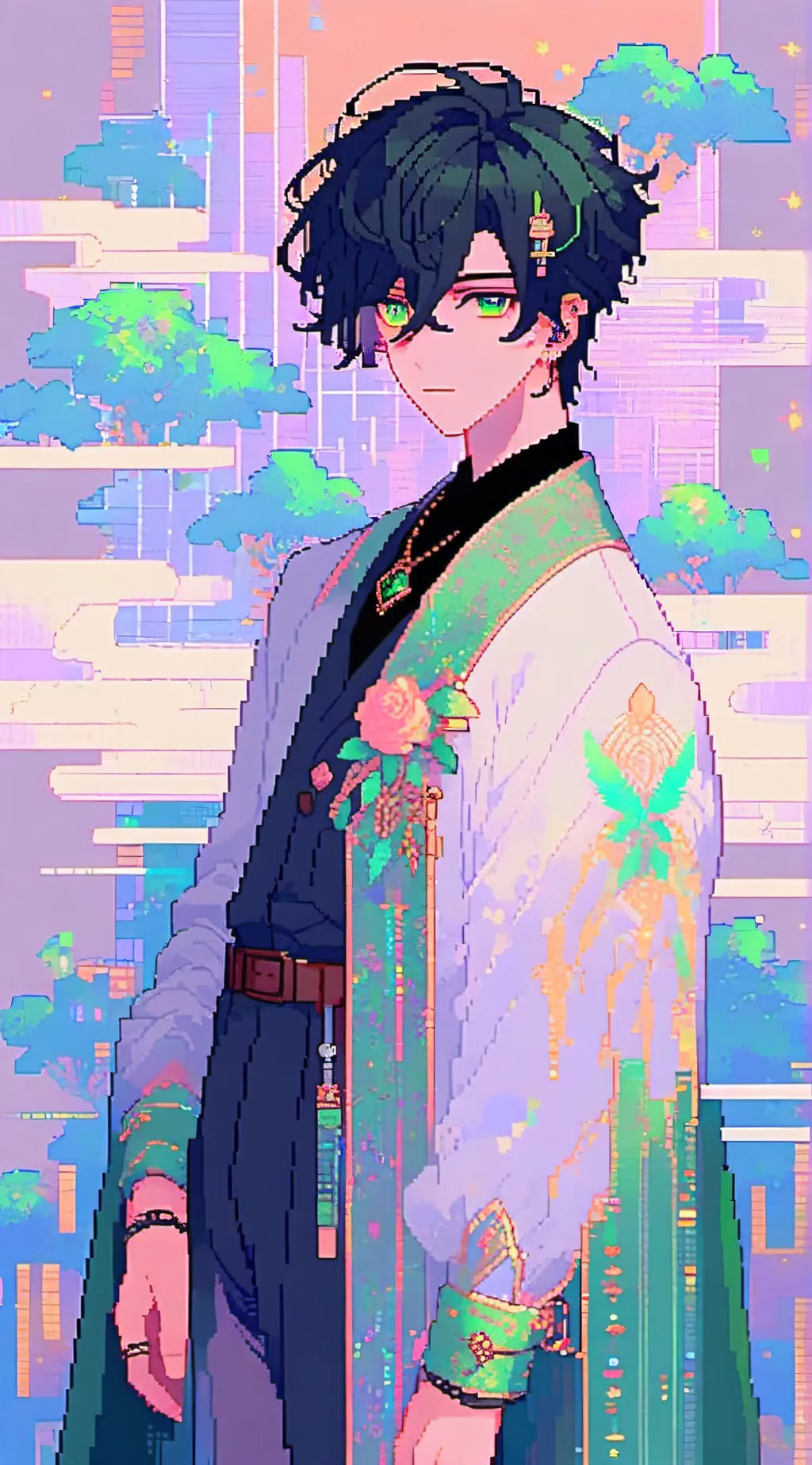 ai character: Kyo background