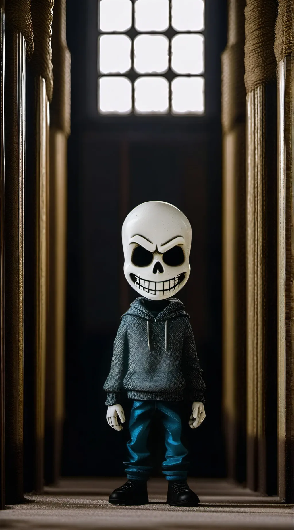 ai character: Undertale background