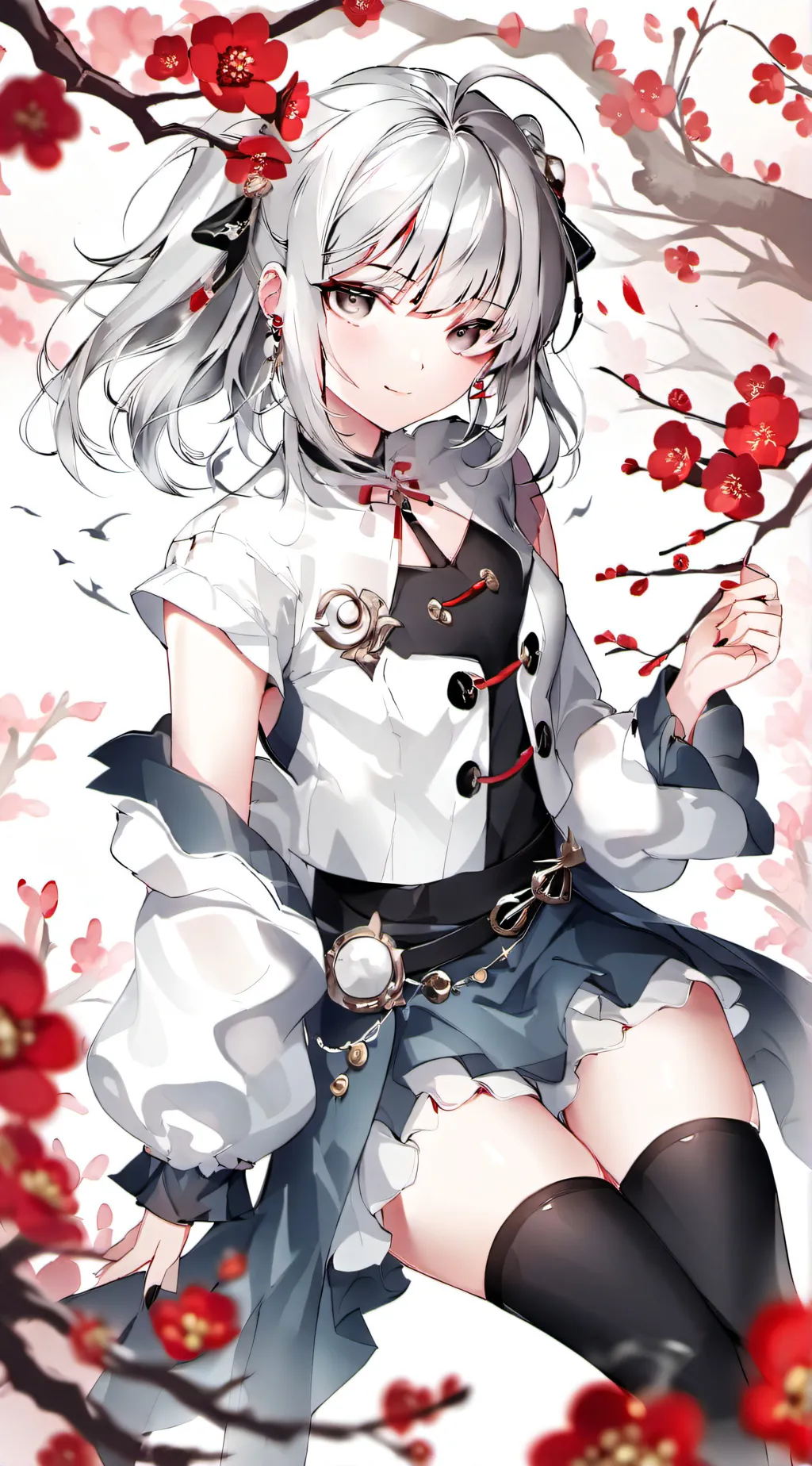 ai character: Rose background