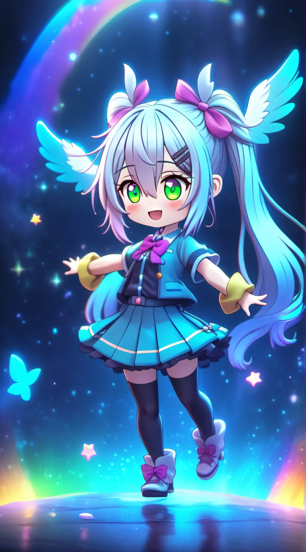 ai character: Ellie background