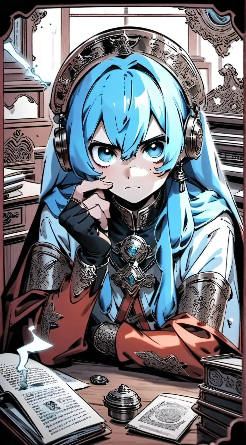 ai character: mucku background