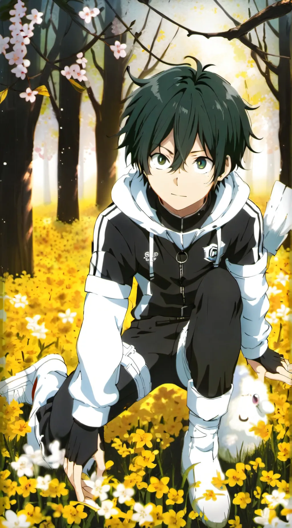 ai character: MHA play background