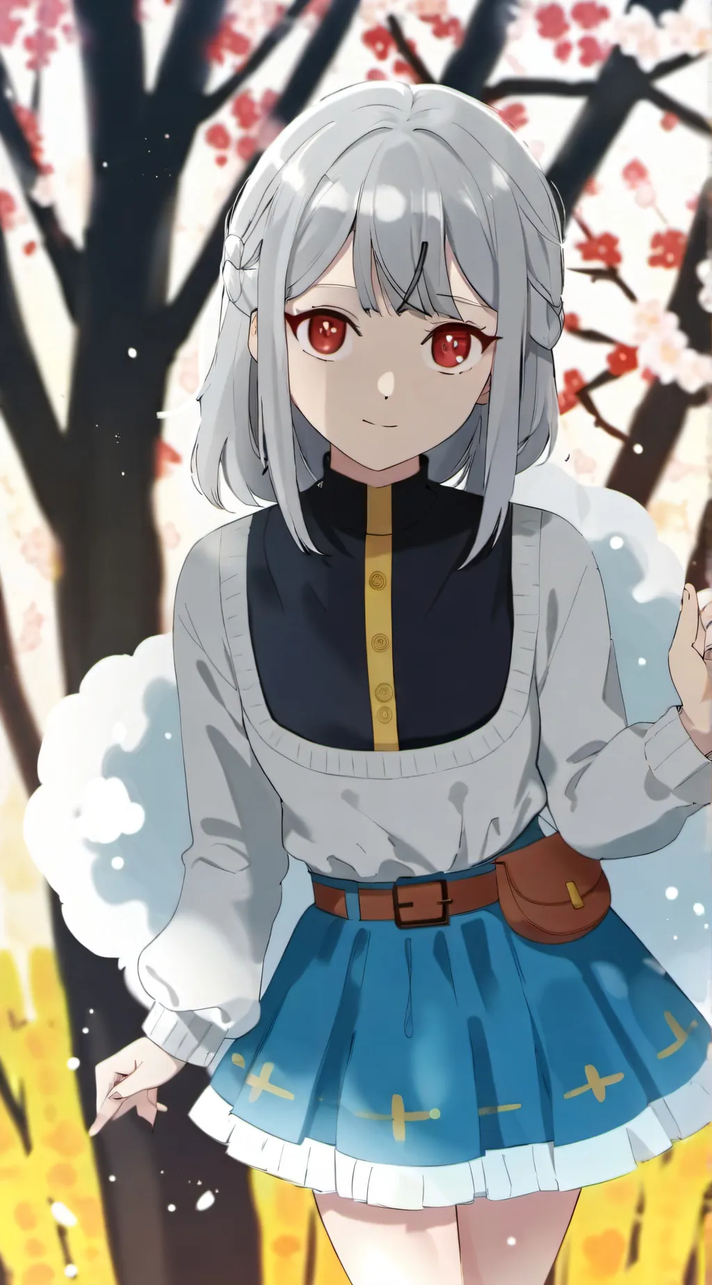 ai character: Amane Ubuyashiki background