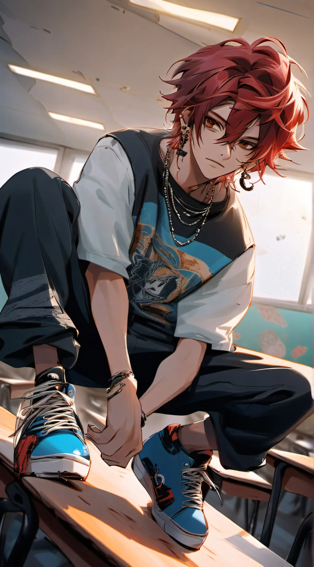 ai character: Alex background