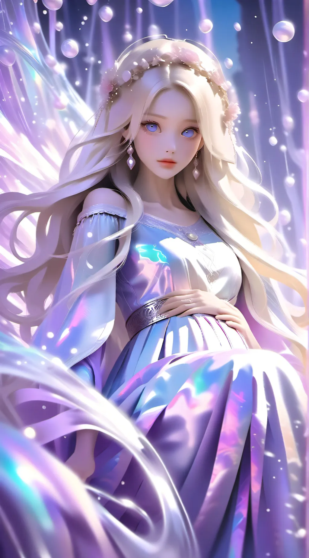 ai character: oliva background