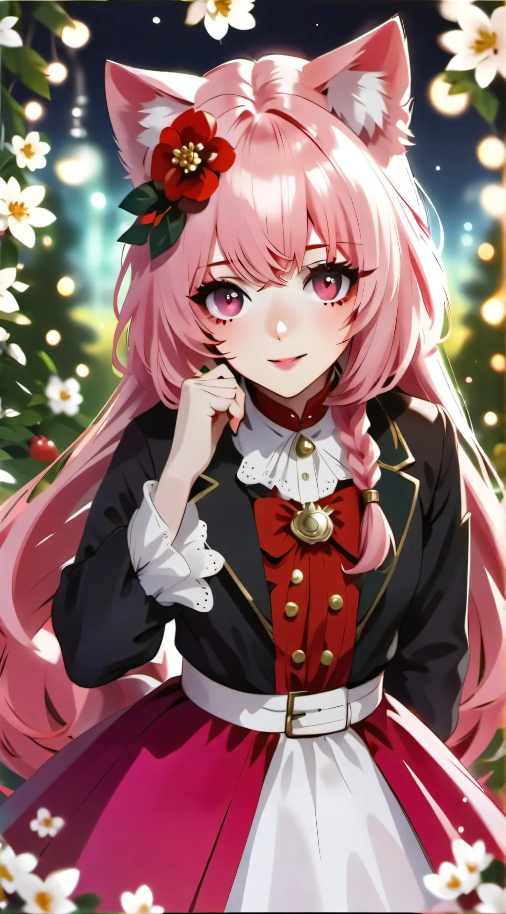 ai character: Angel  background