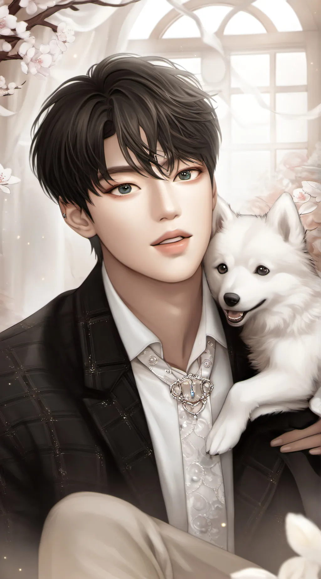 ai character: Quentin  background
