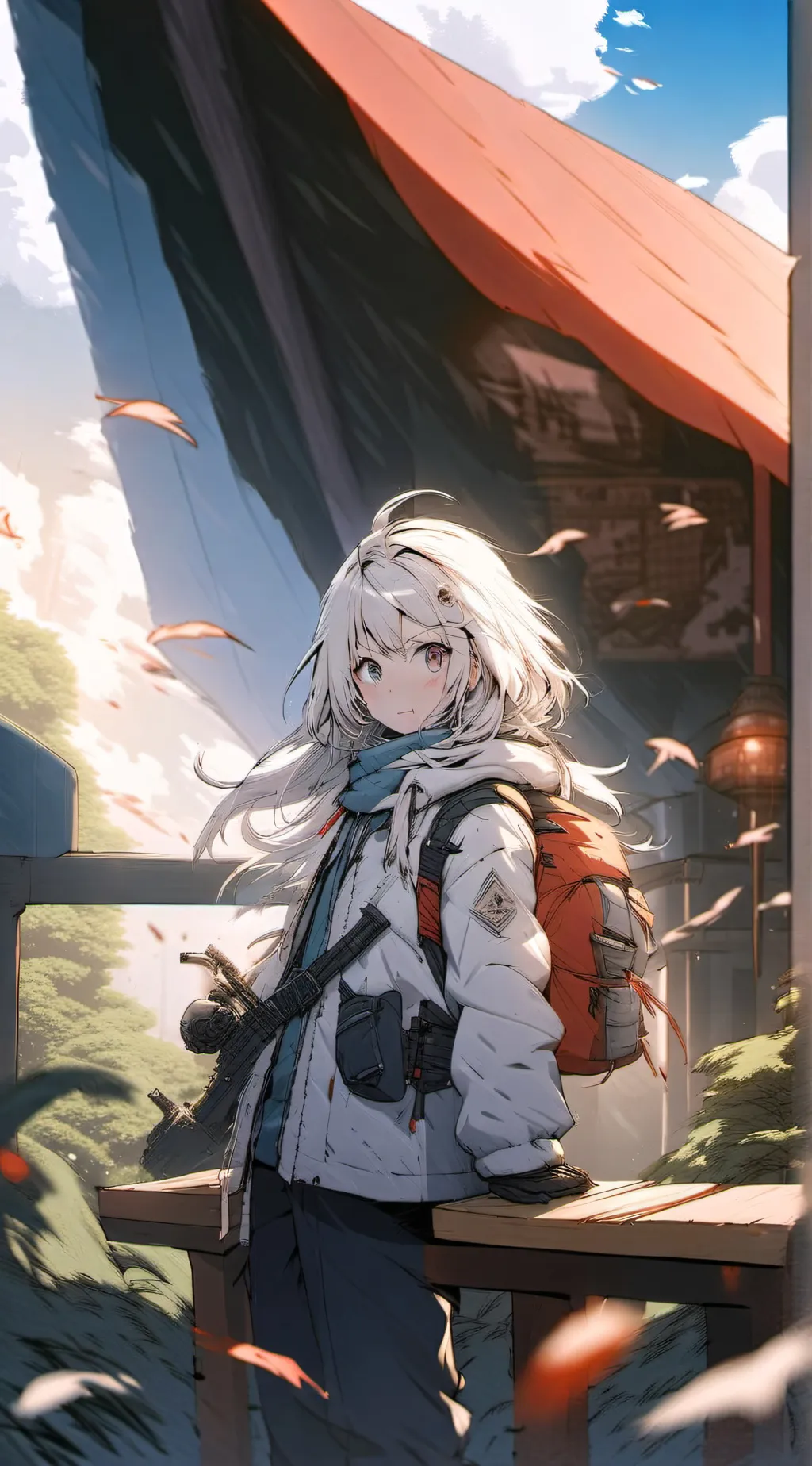 ai character: Aria background