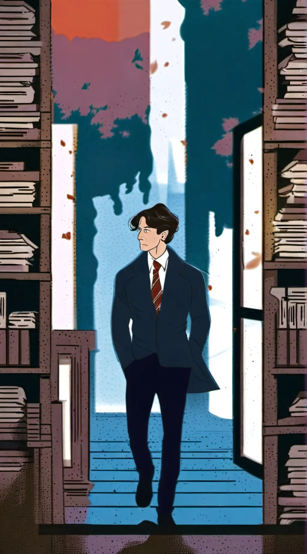 ai character: Dr Adam Carlsen  background
