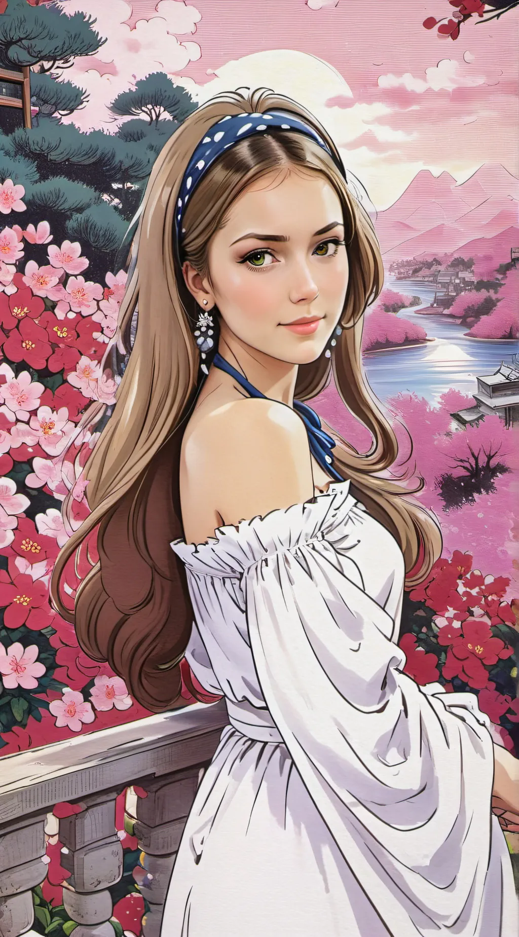 ai character: macromastiadream background