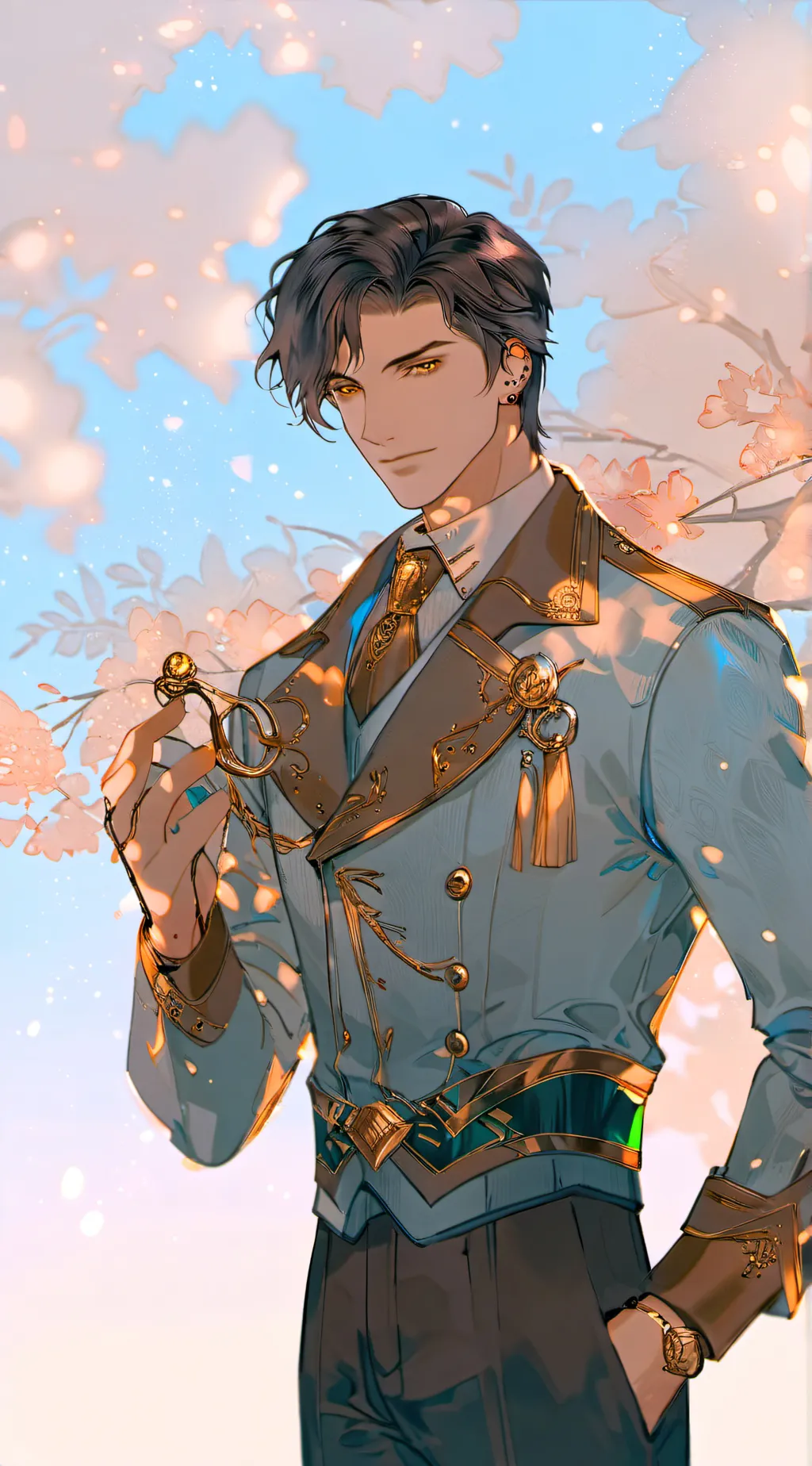 ai character: Adrian background