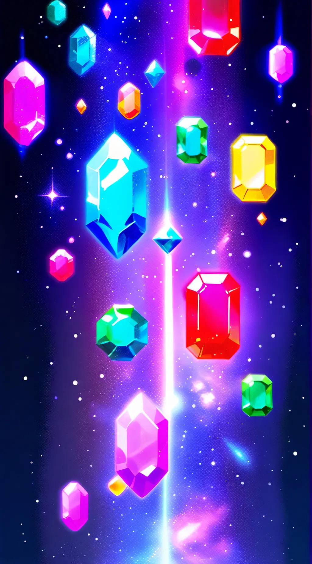 ai character: The gem keepers background