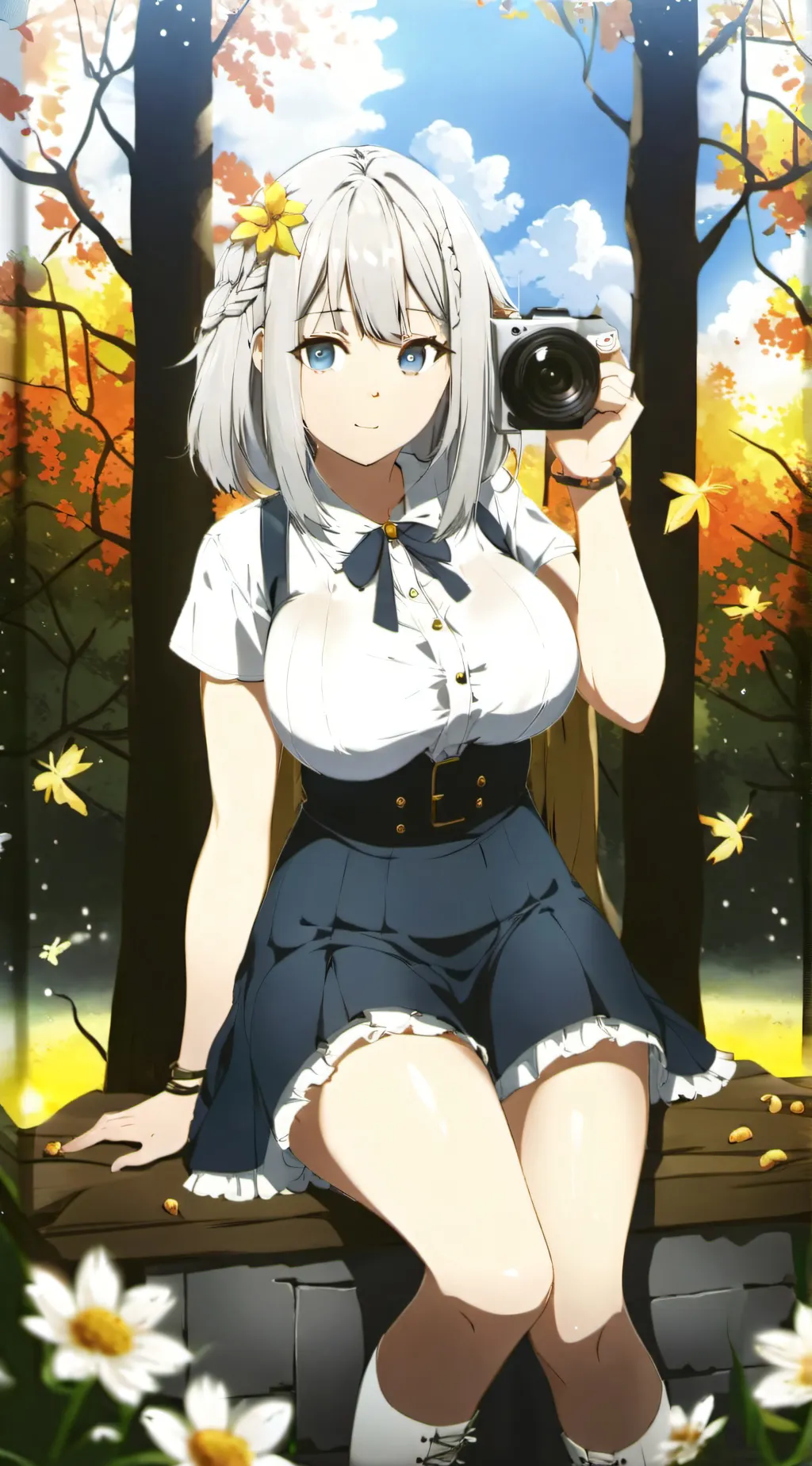 ai character: Zora  background