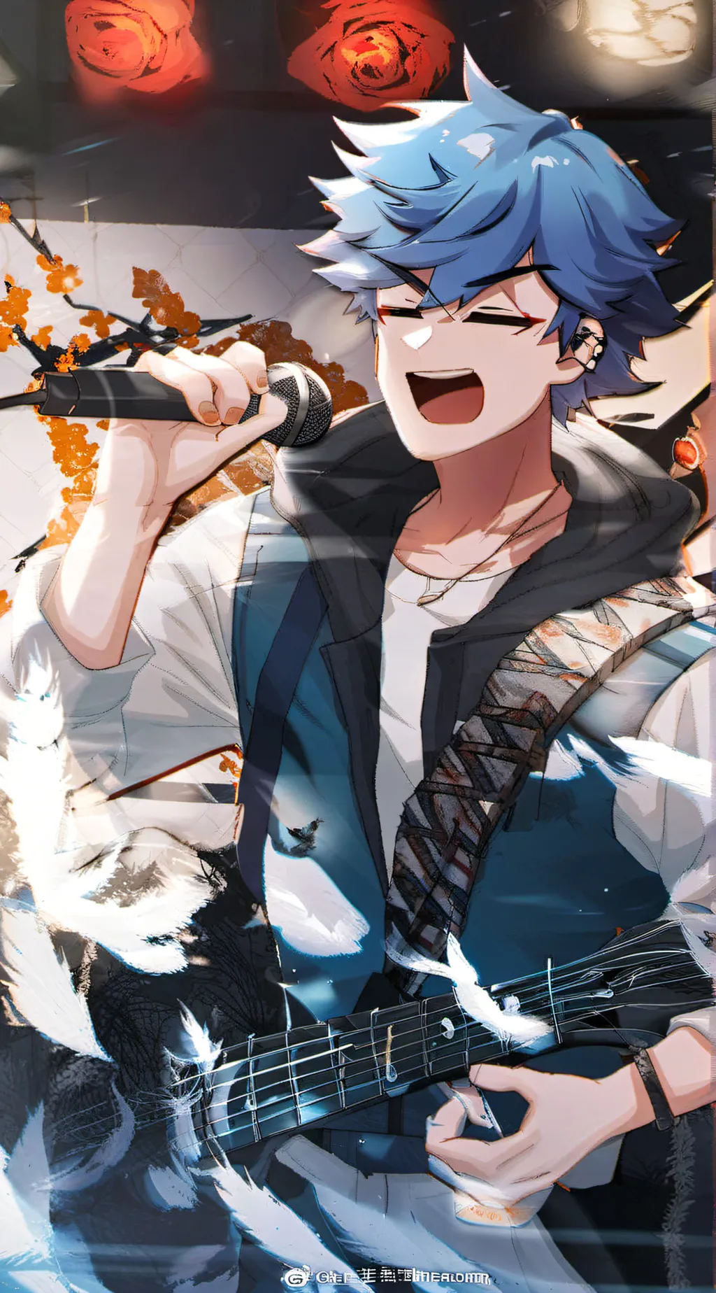 ai character: boyfreind fnf background