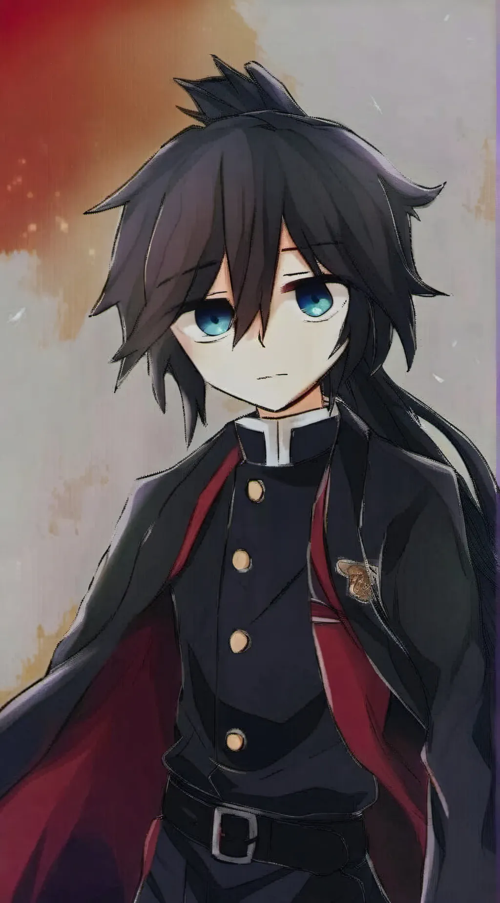ai character: giyuu au background