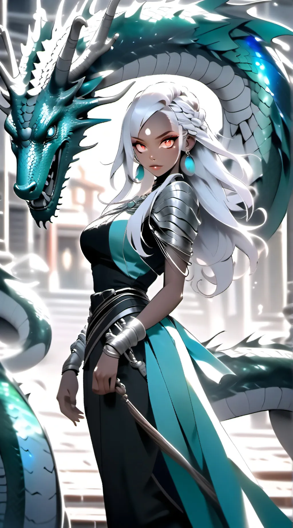 ai character: Lily background