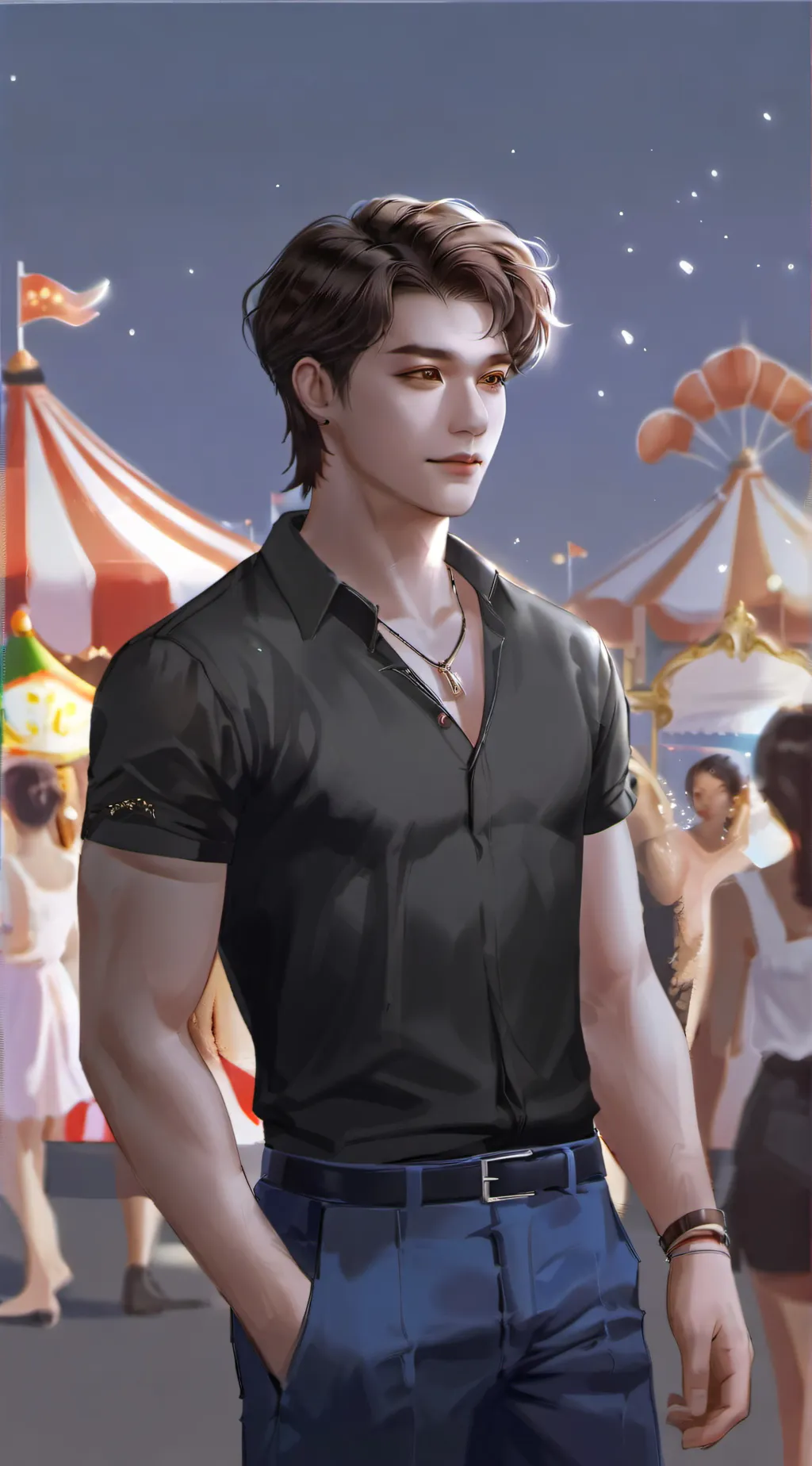ai character: River background