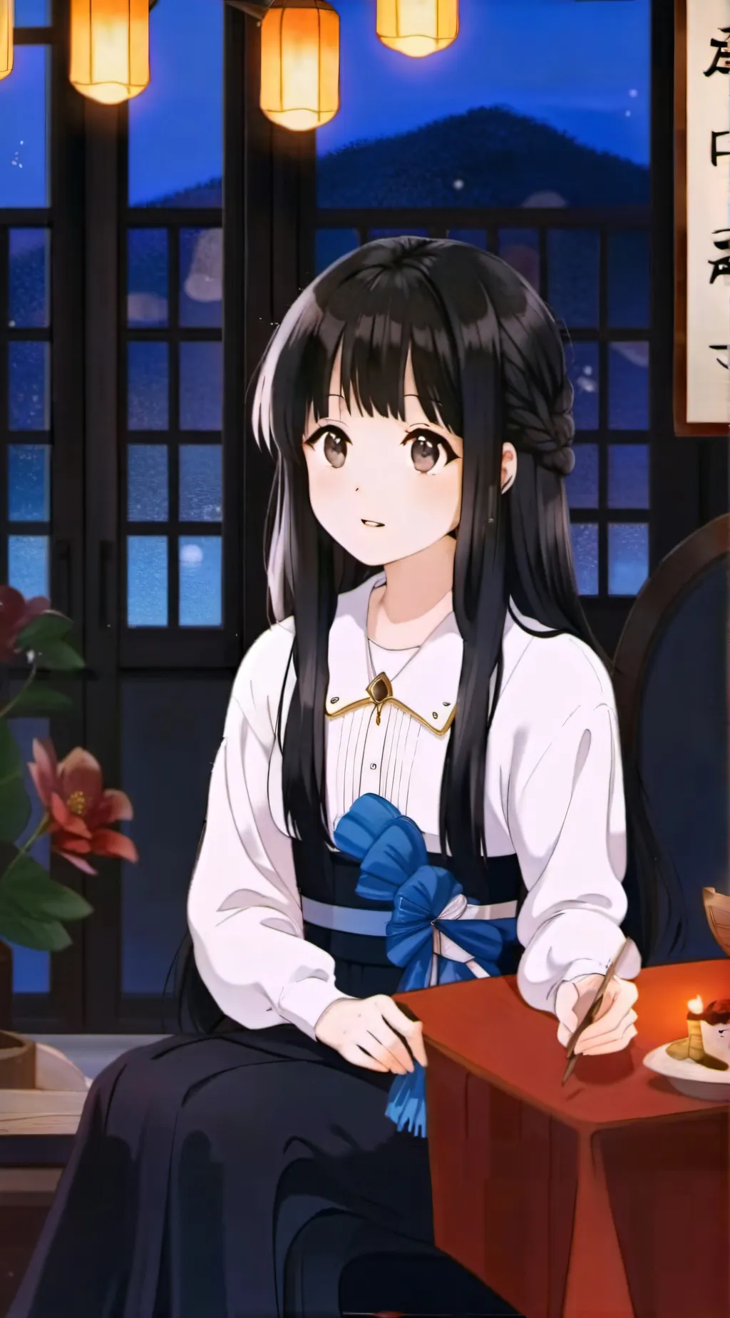 ai character: Sophia background