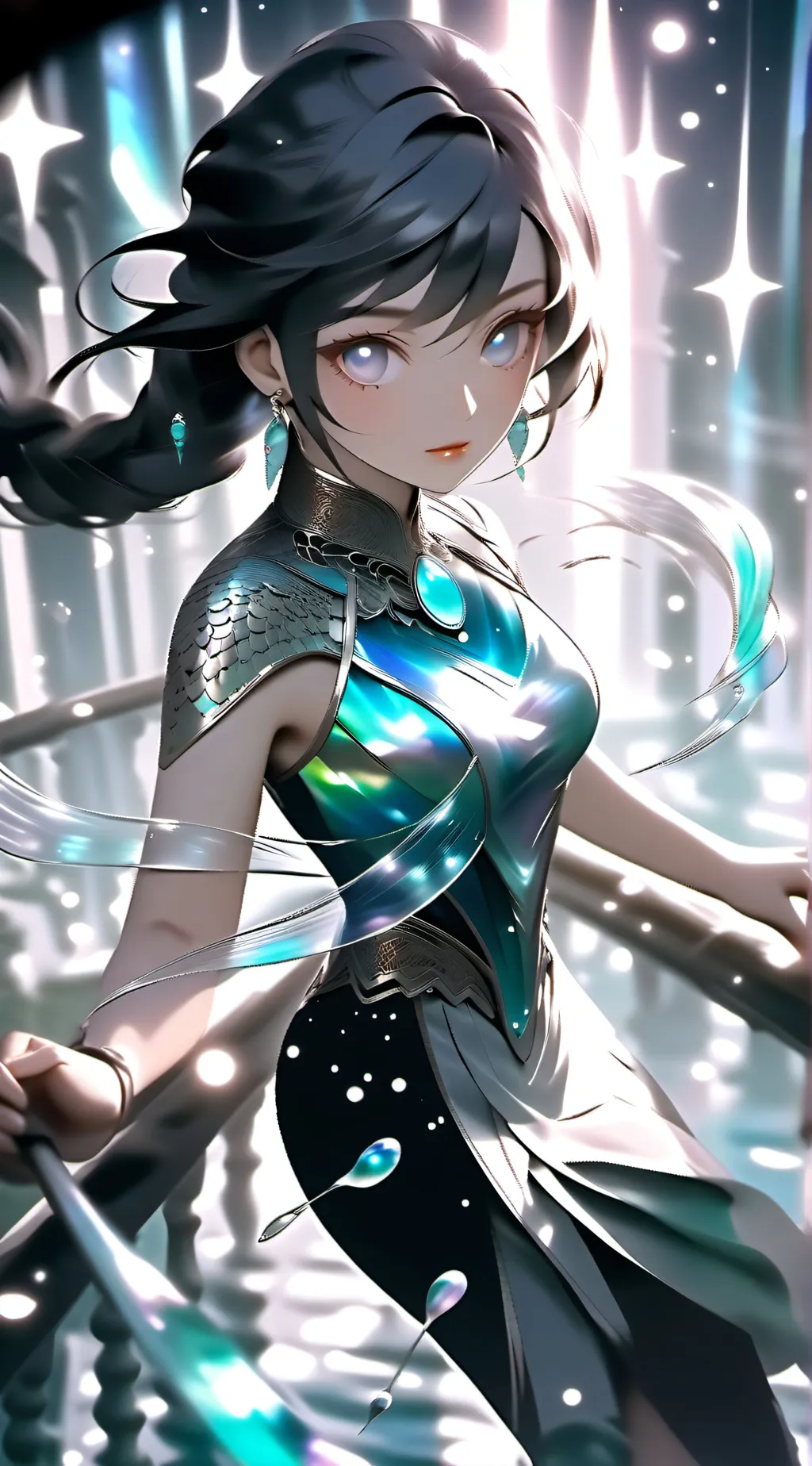 ai character: Aria background