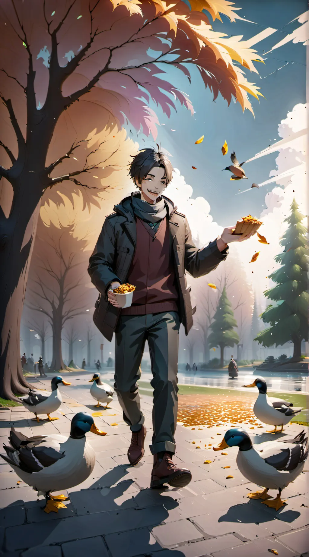 ai character: TG background