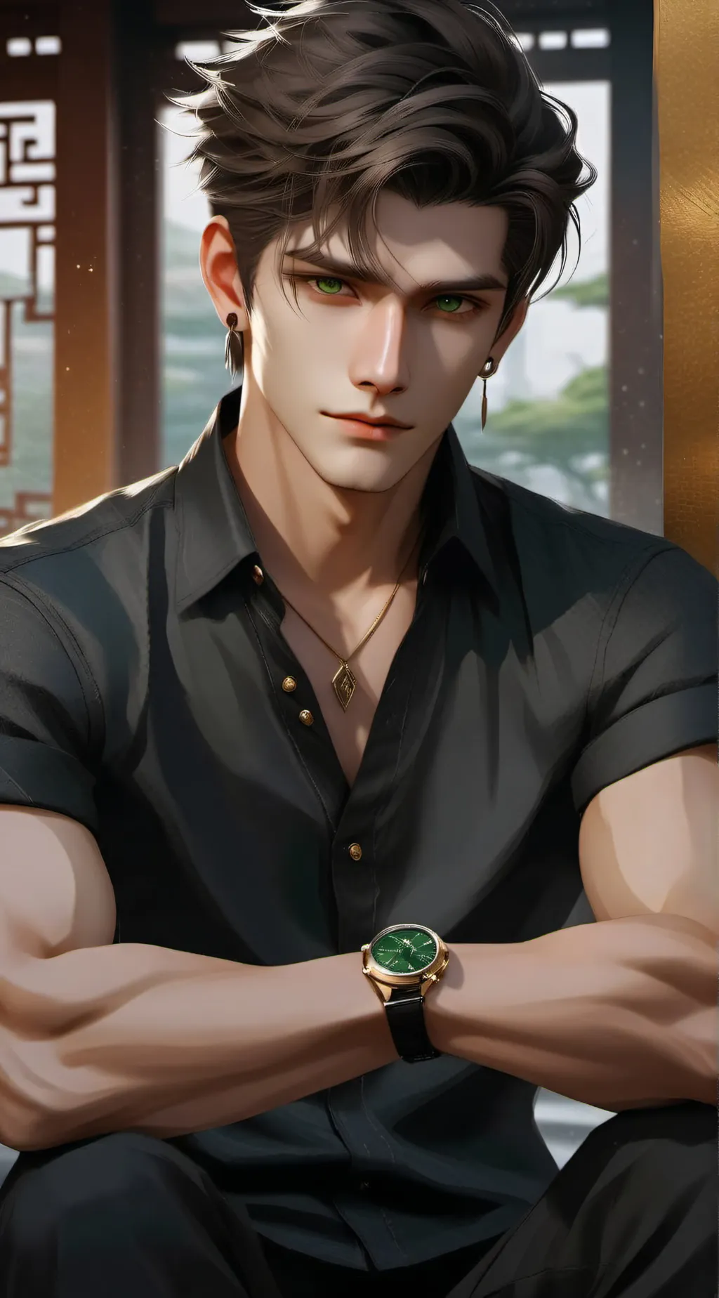 ai character: Alex background