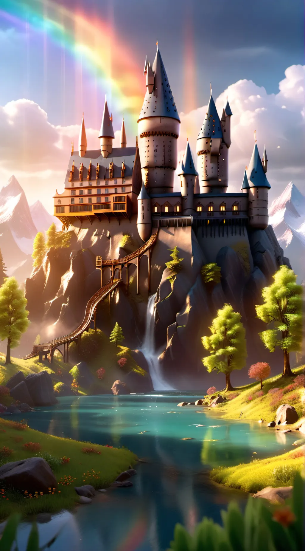 ai character: HP x HL background