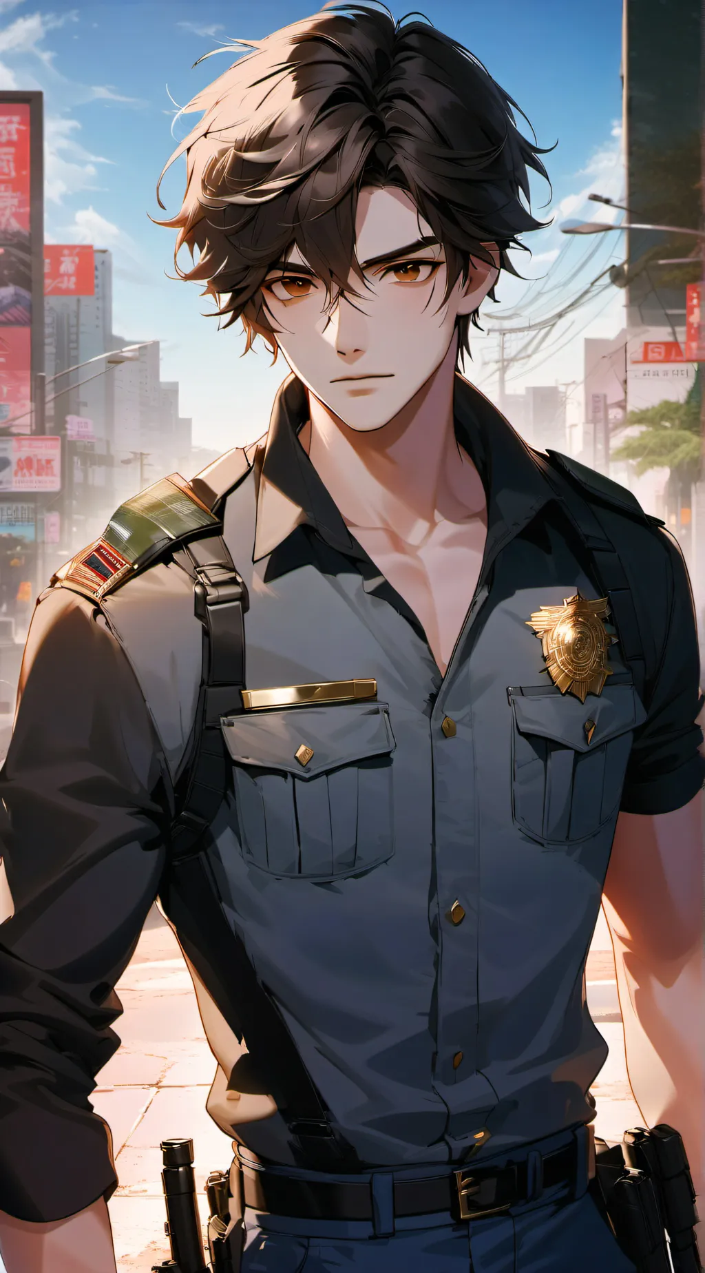 ai character: Tye background
