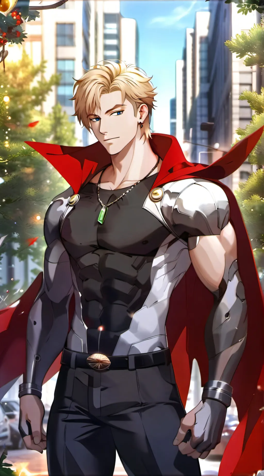 ai character: All might  background